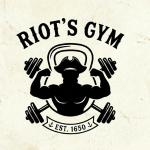 Riot's Gym Logo